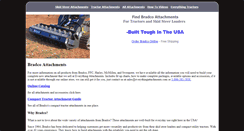 Desktop Screenshot of bradcoattachmentsonline.com